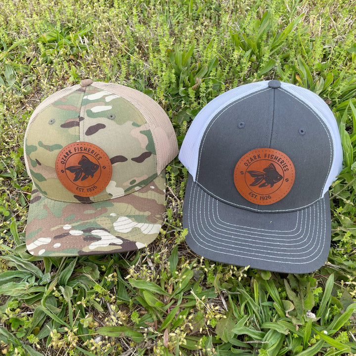 Ozark Fisheries Hat with Leather Patch